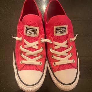 Converse Vibrant Pink All Star Sneakers